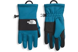 The North Face unisex-baby Sierra Fleece Etip Glove | Touchscreen Compatible, Silicone Gripper Dots, Pairing Clip