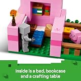 LEGO Minecraft The Baby Pig House Toy 21268 Building Set 7+ Gift view 3