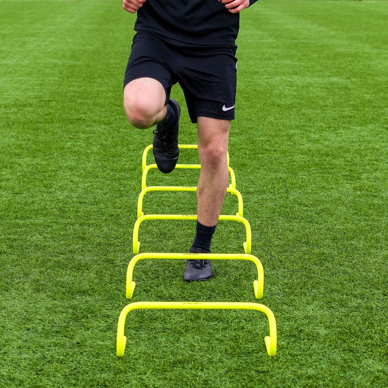 Net World Sports 6" Speed Hurdles [Set of 6] - Football/Soccer/Multi Sport Speed Training : Sports & Outdoors