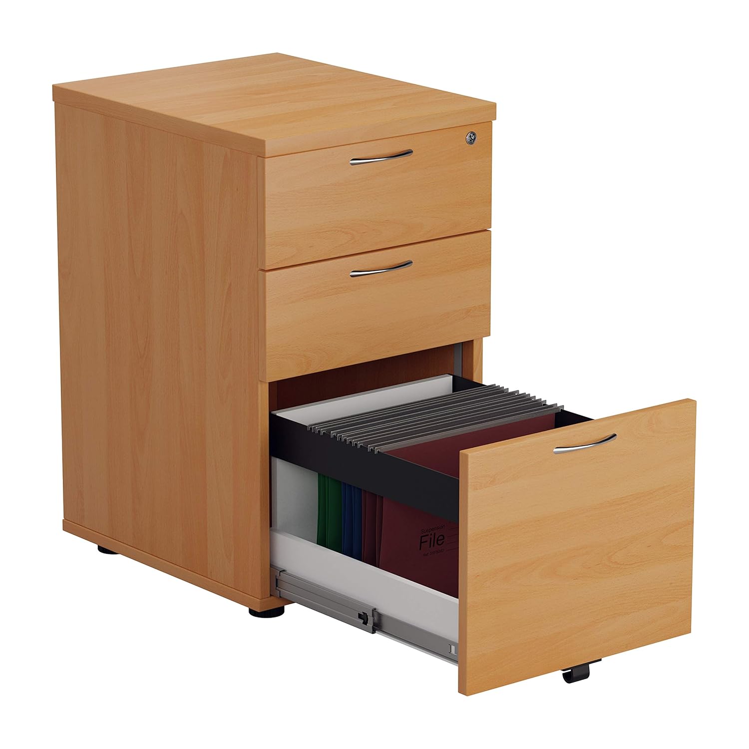 Office Hippo Heavy Duty 3 Drawer Under Desk Pedestal Pre