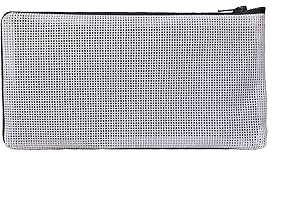 AIDALUX Needlepoint Preassembled Blank Canvas Purse Cosmetic Case Kit