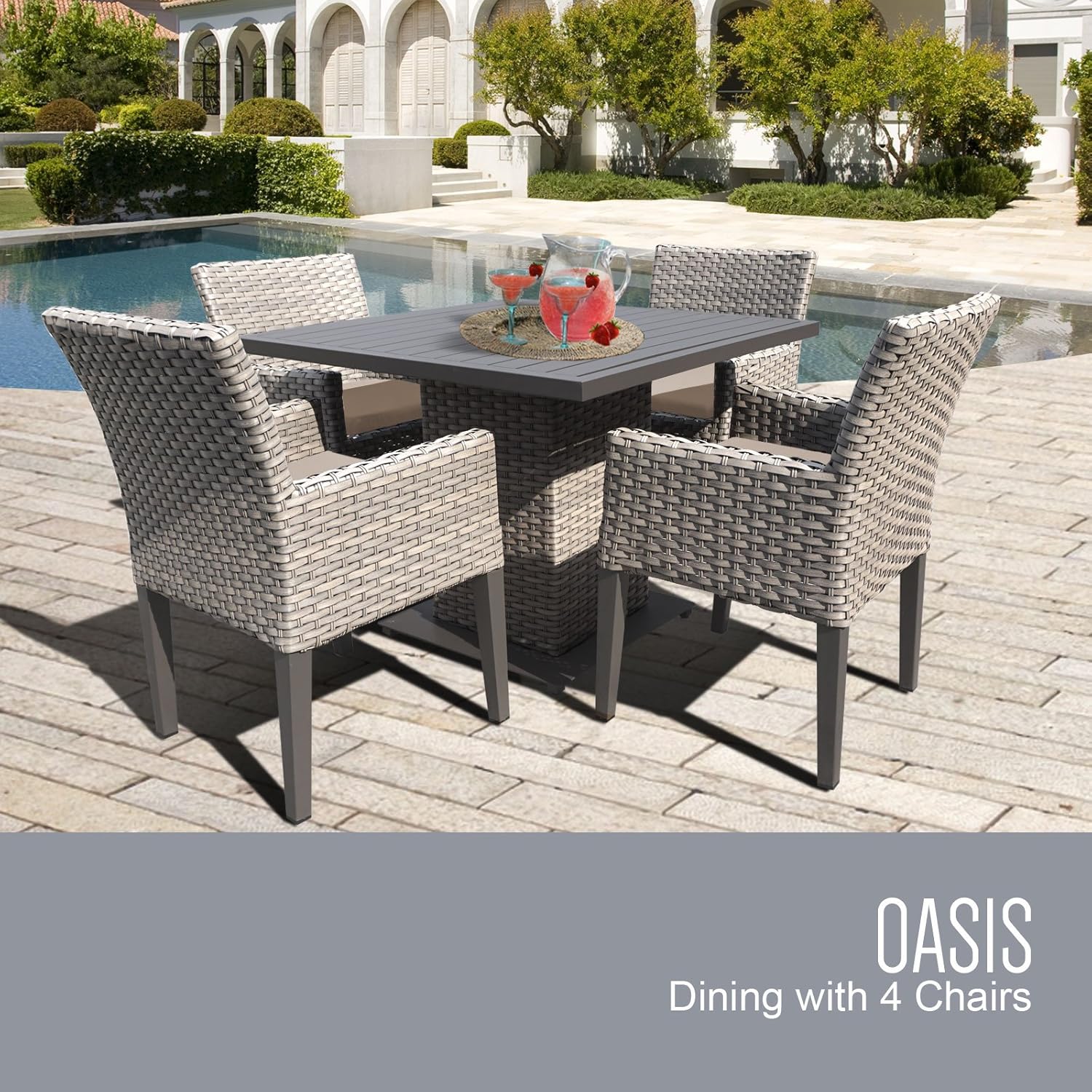 Best Tk Classics Square Dining Table