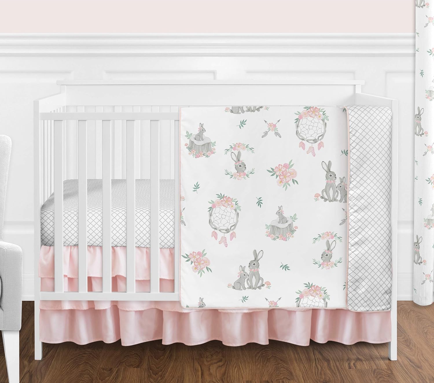 bunny crib set