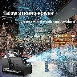 1500W Snow Machine Snowflake Maker - Artificial
