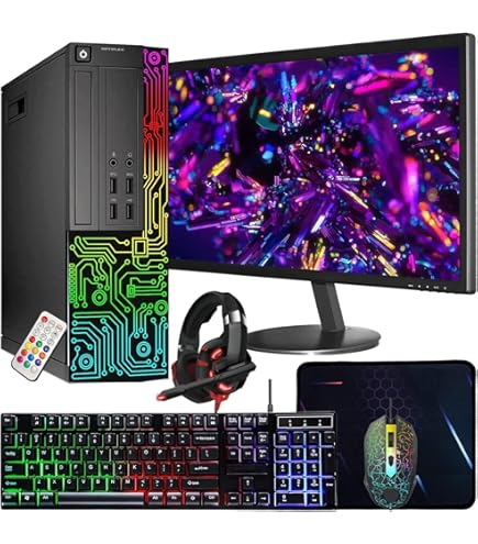 Amazon.com: HP RGB Gaming Desktop Computer, Intel Quad Core I5