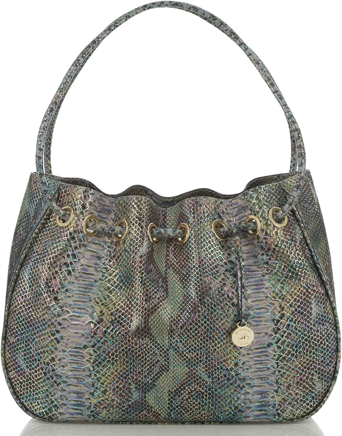 brahmin snakeskin bag