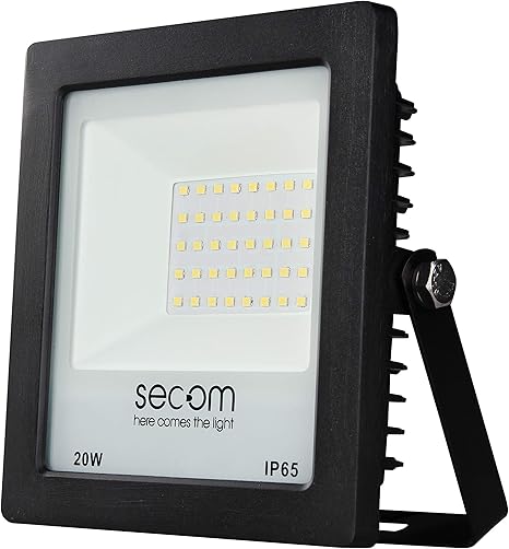 Secom TENKO Eco LED Negro 20W, 1950 lúmenes, 4000ºK Proyector ...