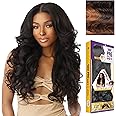Sensationnel Butta Lace Precut Wigs - Unit 12 Glueless Extra Wide 5 Inch Deep Parting Synthetic Pre Tweezed Smaller Knot Hairline (BALAYAGECHOCOLATE)