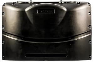 Camco Manufacturing 40568: Propane Tank Cover, Black (Fits 20# Single Steel Dbl Tank)