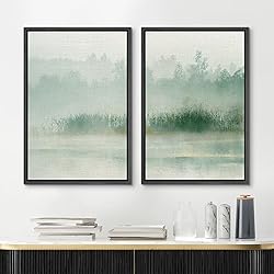 MUDECOR Framed Canvas Print Wall Art Set Monochrome