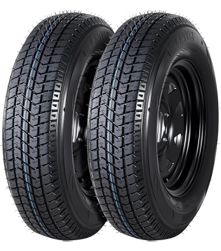 Amazon.com: 2-Pack ST175/80D13 Trailer Tire & Wheel Assemblies, 13