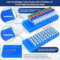 3 pcs microcentrifuge Tube Rack lab centrifuge Tube