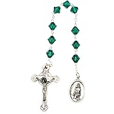 Rosaries St. Peregrine Chaplet Made with Gemstone, Central European Crystal or Wood (Patron Saint of Cancer Patients)