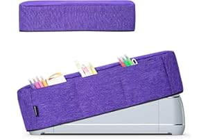 TRO&HOM Dust Cover Compatible with Cricut Maker 4, Explore 4,Cricut Maker 3,Cricut Maker, Explore 3, Explore Air 2, Machine Cover with Pockets for Cricut Accessories Suppliers Tools