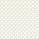 LETORIA 4MM 1000PCS 14K Gold Jump Rings for Jewelry Making Non Tarnish Small Open Gold Filled Jump Rings for Necklace Earrings Bracelet Key Chains and DIY Craft
