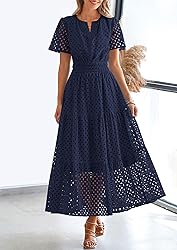 PRETTYGARDEN Womens 2025 Summer Maxi Dress Short