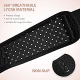 Tenbon Hernia Belt for Men and Women Adjustable Inguinal Support Black M view 5