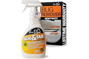Evo Dyne Bug Remover for Car Detailing (32 fl oz Per Bottle), Made in the USA - Car Interior Cleaner Removes Tar, Droppings, Guts, Dirt, Grease | Ultimate Tree Sap Remover
