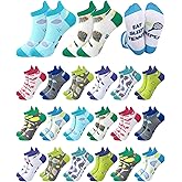 Floraltop 20 Pairs Funny Tennis Socks for Women Novelty Comfortable Tab Ankle Socks for Tennis Lovers Birthday Christmas Gift