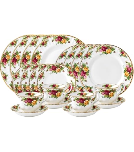 Old Country Roseサービングカトラリー Amazon.com | Old Country