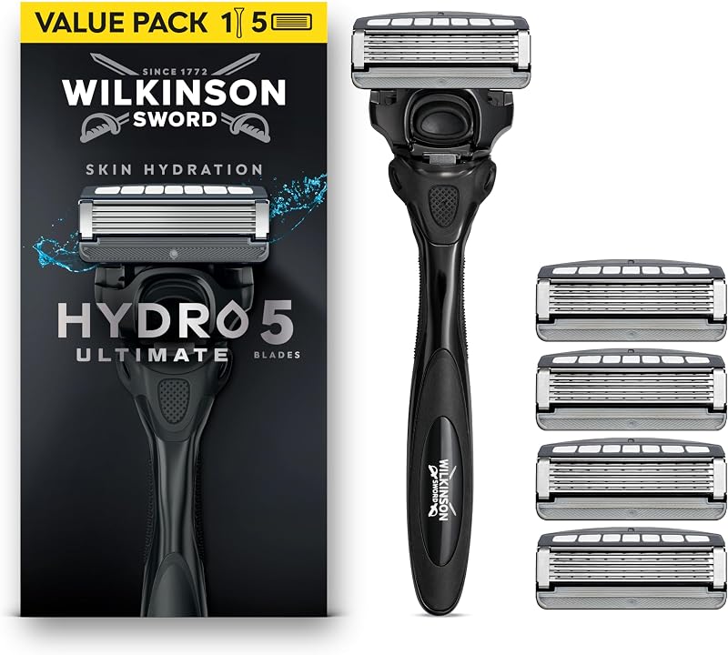 Hydro 5 Ultimate Mango para hombre, 5 recambios de cuchilla