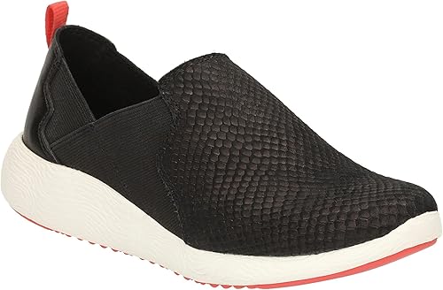 clarks black trainers womens