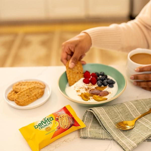 BELVITA CRANBERRY ORANGE BREAKFAST BISCUITS,(5 BISCUITS PER PACK)(PACK OF 5)
