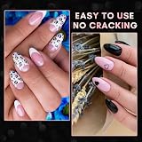 Makartt Short Almond Nail Tips 500Pcs 10 Sizes Clear Full Cover view 6