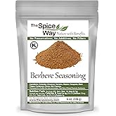 The Spice Way Ethiopian Berbere – Mildly Hot Ethiopian Traditional Spice Blend. No Additives, No Preservatives, No Fillers, just spices we grow in our farm Resealable Bag 6 oz