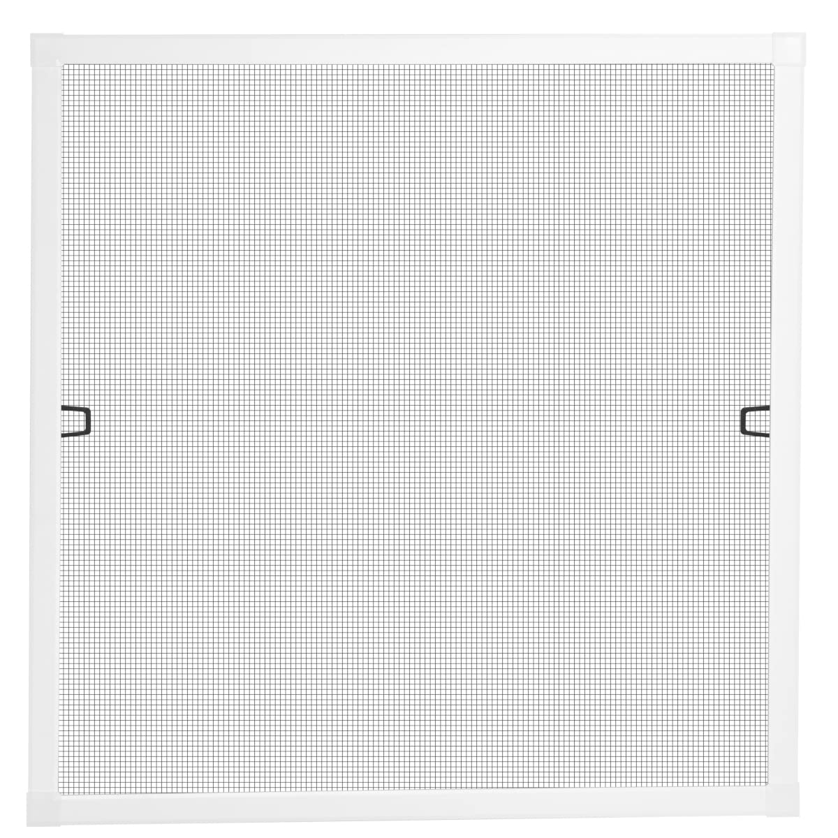 Schellenberg 70032 Plus Insect Protection Window Fly Screen with Frame – 130 x 150 cm, White Color, 1 Piece