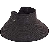 Scala Women's Packable Paper Braid Visor