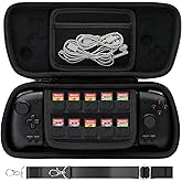 Aenllosi Hard Travel Case for Hori Nintendo Switch Split Pad Pro Handheld Controller-Black(Only Case)
