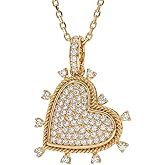 VACRONA Gold Pendant Necklaces for Women 14K Gold Plated Dainty Necklace Elegant Jewelry Gifts