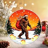 Christmas Ornaments 2025, Unique Painted Gorilla Christmas Tree Ornaments, 3.9In Personalized Acrylic Hanging Decorations, Xmas Decor, Holiday Presents, Gift Exchange Ideas