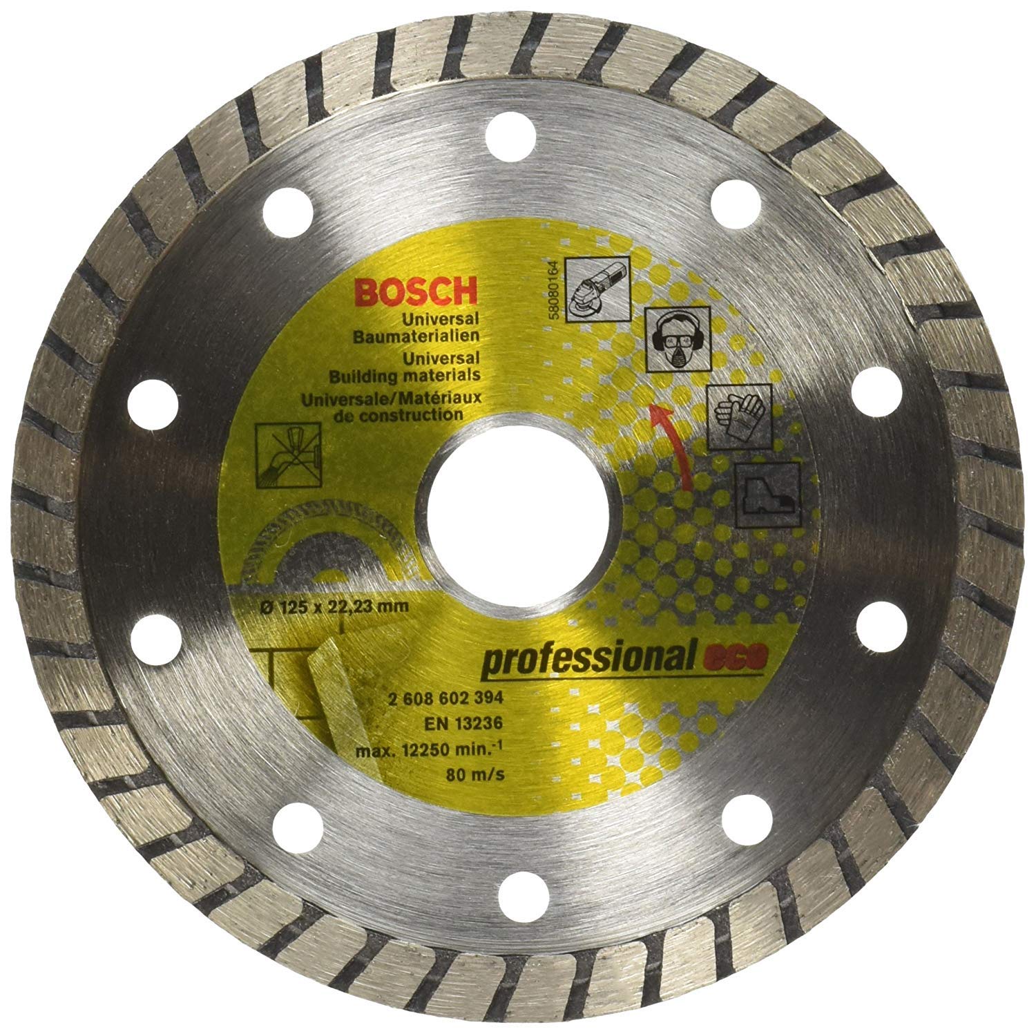 Bosch 2608602394 Diamond Cutting Disc Standard for Universal Turbo