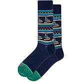 Hot Sox mens Fun Sports and Athletics Crew Socks - 1 Pair Pack - Cool & Funny Novelty Fashion Gifts