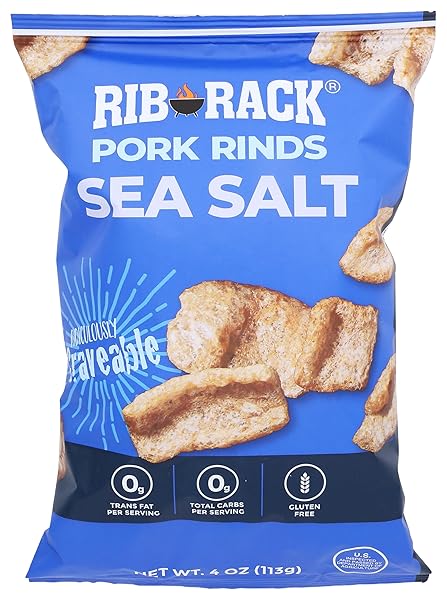 SEA SALT PORK RINDS
