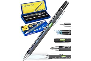 HANPURE Stocking Stuffers for Men, Gifts for Men Multitool Pen, Mens Gifts for Christmas Gifts for Men Who Have Everything, Tools for Men Cool Gadgets for Men, White Elephant Gifts for Adults Women Dad Gifts