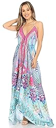 Sakkas 1817 - Lizi Womens Maxi High-low Halter
