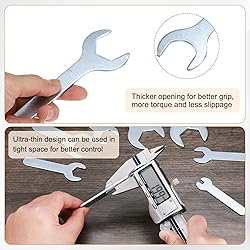 HARFINGTON 10pcs Small Wrench Open End Wrench