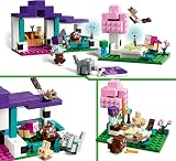 LEGO Minecraft The Animal Sanctuary 21253 Building Toy with Animals & Baby view 3