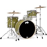 PDP Concept Maple Rock 3-Piece Shell Pack - Satin Olive