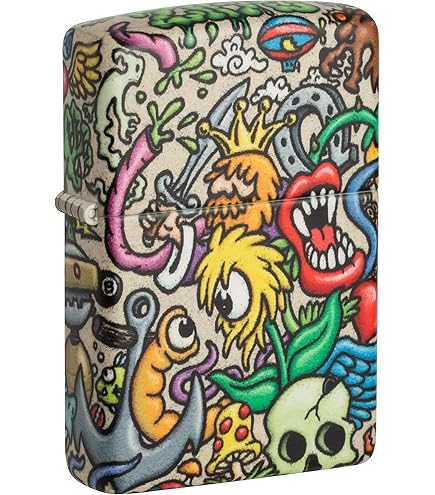 Amazon.com: Zippo Lighter: Fusion Sun and Moon - High Polish