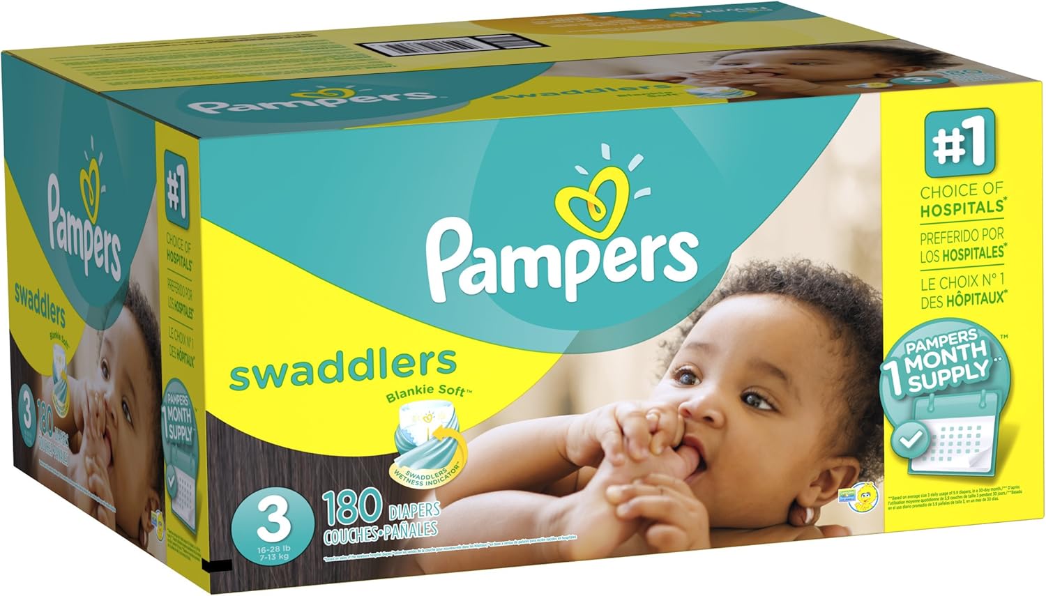 pampers modeling