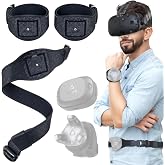 Vive Trackers Straps for HTC Vive 3.0, 2.0, Ultimate &amp; Tundra | Includes 1 Waist Belt &amp; 2 Hand Straps for VR Trackers, VR Full Body Tracking Straps (Tracker not Included)