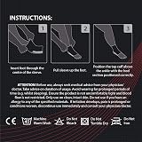 Rymora Foot Compression Socks Sleeves Small Black Pair view 8