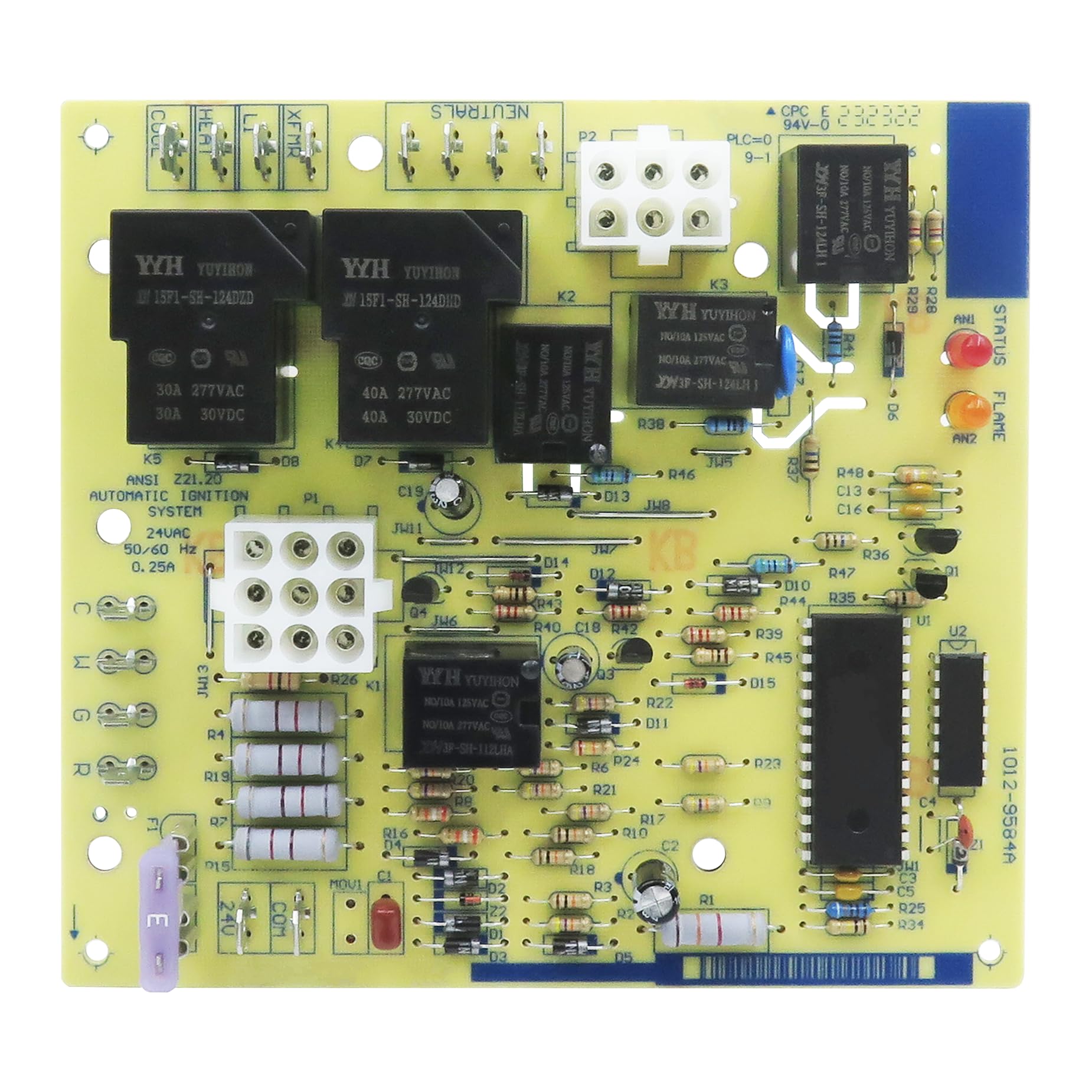 Photo 1 of Upgraded 903429 Furnace Circuit Board Replacement For Nordyne Control Board 624602?Furnace Control Circuit Board For Inter-Therm And Mill-Er M1 Furnace