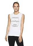 Nicole Miller Active Women's Graphic Muscle Tank