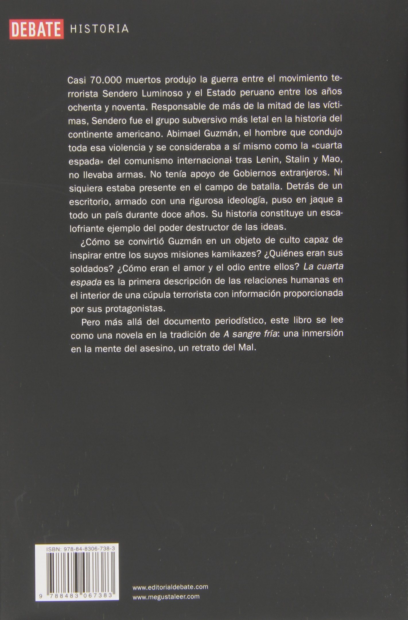 La Cuarta Espada The Fourth Sword Spanish Edition Roncagliolo Santiago 9788483067383 Amazon Com Books