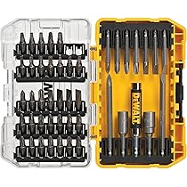 DEWALT Drill Bit & Screwdriver Set Combo - 13-Piece Black Oxide Bits & 37-Piece Driving Set